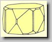Kristallform von Phosgenit