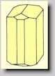 Kristallform von Riebeckit