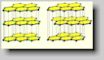 Kristallgitter von Graphit und Bornitrid