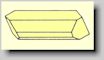 Crystal habit of Allanite