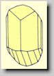 Crystal habit of Orpiment