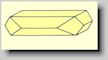 Crystal habit of Barite