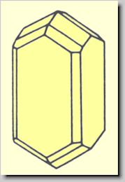 Kristallform von Bronzit
