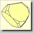 Kristallform von Chalkopyrit