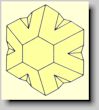 Kristallform von Chrysoberyll