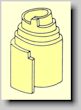 Crystal habit of Chrysotile