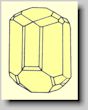 Crystal habit of Colemanite