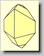 Crystal habit of Fassaite