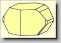 Kristallform von Gadolinit