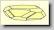 Kristallform von Ilmenit
