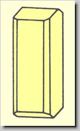 Crystal habit of Johannsenite