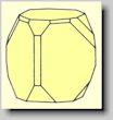 Kristallform von Kryolith