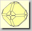 Kristallform von Magnetit
