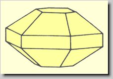 Crystal habit of Liroconite