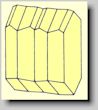 Crystal habit of Oligoclase