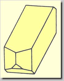 Crystal habit of Orthoclase