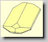 Kristallform von Pargasit