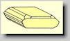 Crystal habit of Pektolite