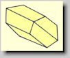 Crystal habit of Piemontite