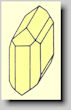 Kristallform von Sapphirin