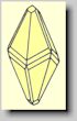 Kristallform von Siderit