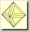 Kristallform von Spinell