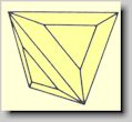 Kristallform von Tetraedrit