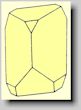 Kristallform von Titanit