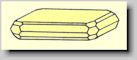 Crystal habit of Torbernite