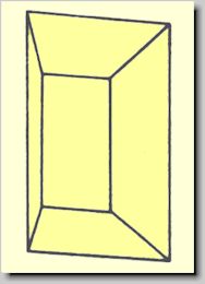 Crystal habit of Valentinite