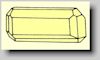 Crystal habit of Wollastonite