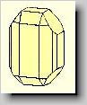 Kristallform von Olivin