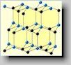 Kristallgitter von beta-Siliciumcarbid